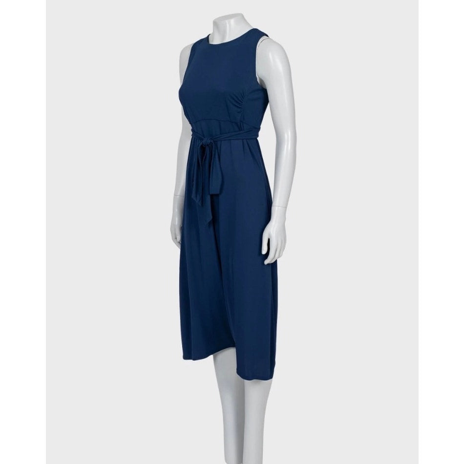 Saint Laurent Blue Tie-Waist Jumpsuit Sz. M/EU38 Pre-owned