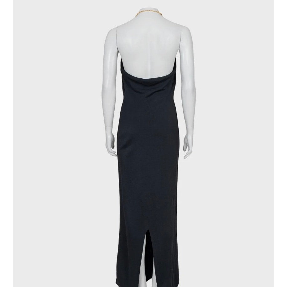 Bottega Veneta Black Maxi Dress Sz.38 Pre-owned