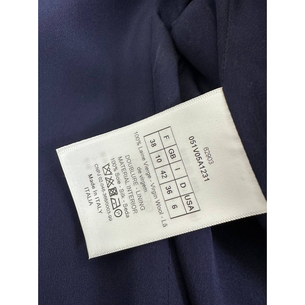 Christian Dior 2020 Runway Wool Jacket - Size 38 pre-owned