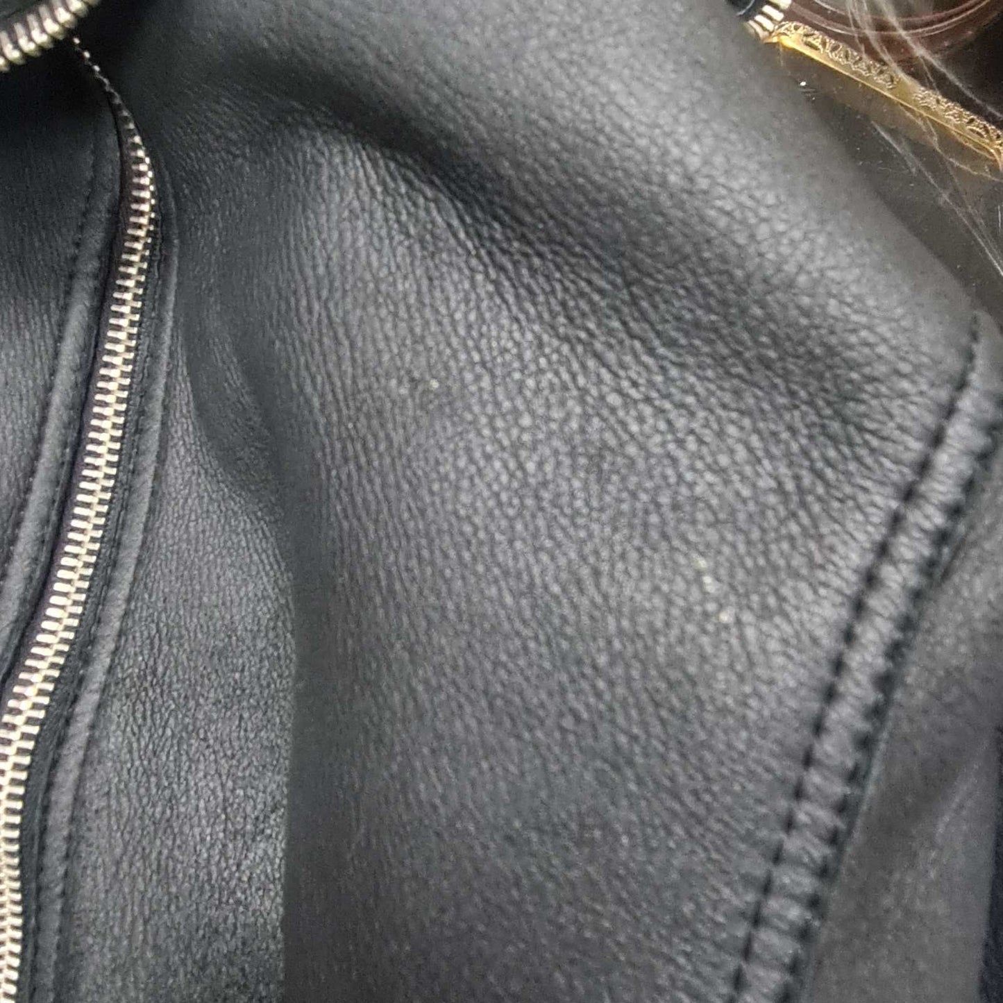 Dolce & Gabbana F/W 2003 Black Shearling Jacket Size 46 Pre-owned