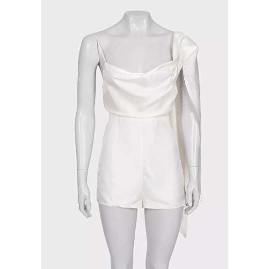 Christian Dior White Open Back Jumpsuit - Size XS/34 Pre-owned