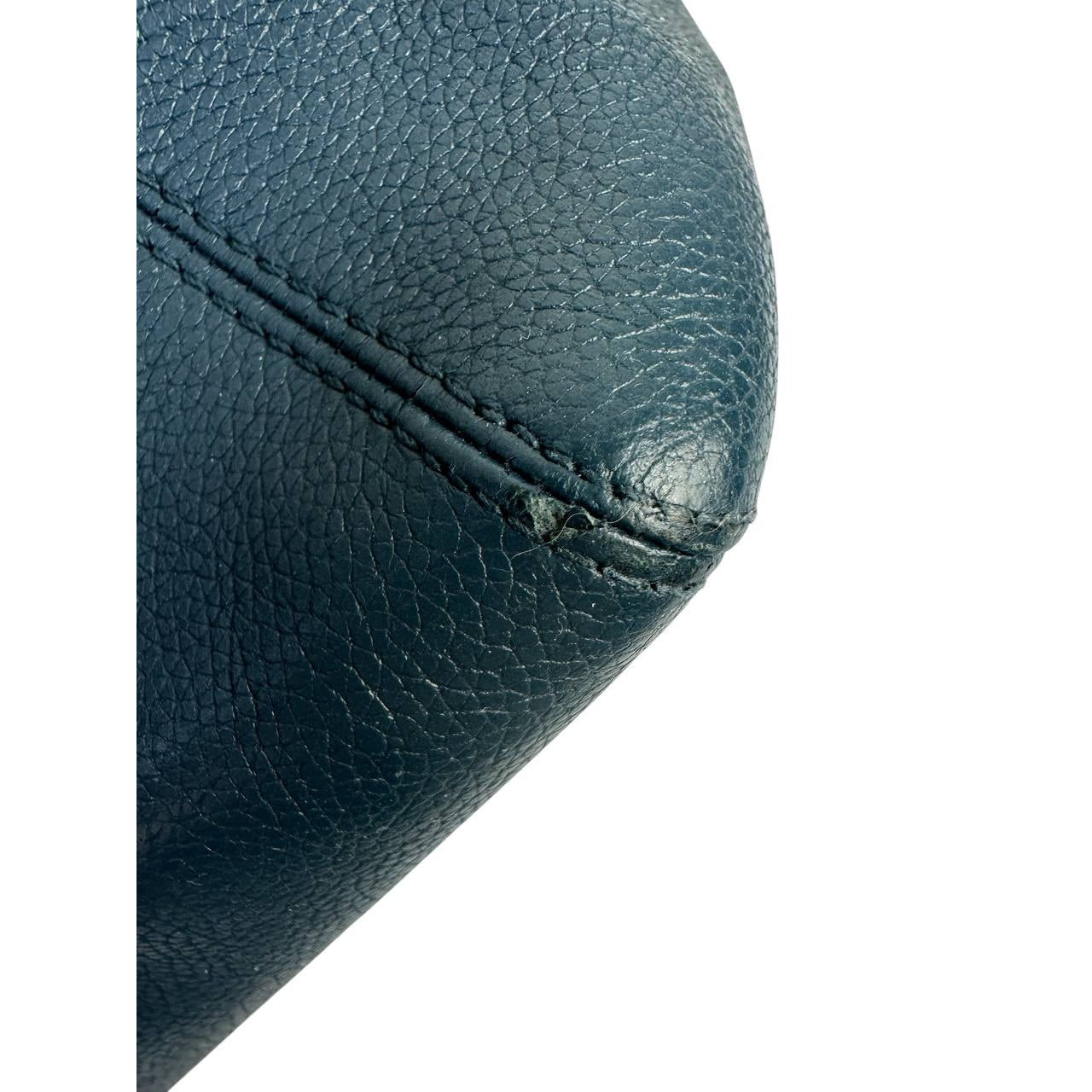 Chanel Executive Blue Caviar Leather Tote Bag pre-owned