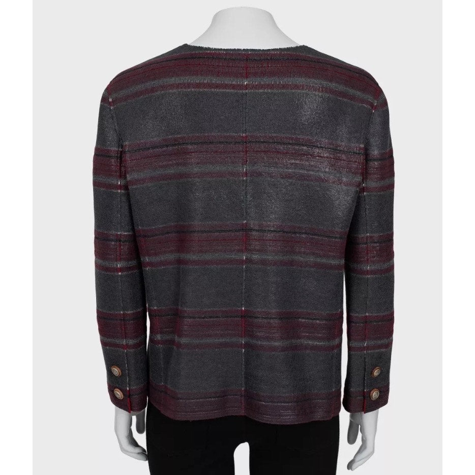 NWOT Chanel Dallas Cashmere Collarless Jacket - FR46/3XL pre-owned