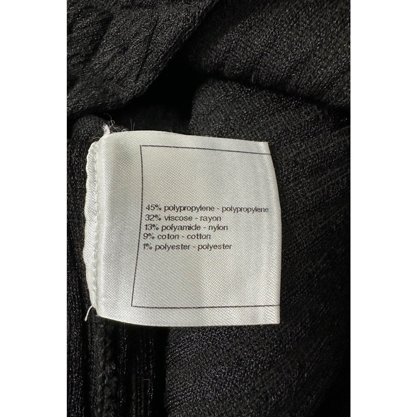 Chanel Black Mini Dress with White Collar - Size 38 Pre-owned