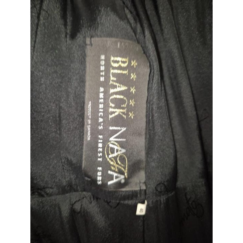 Amato Black Coat Straight Cut IT 40 S