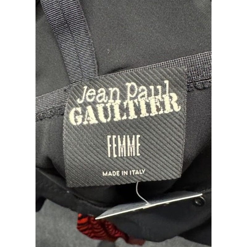 Jean Paul Gaultier Silk Striped Dress Sz.38/M Pre-owned