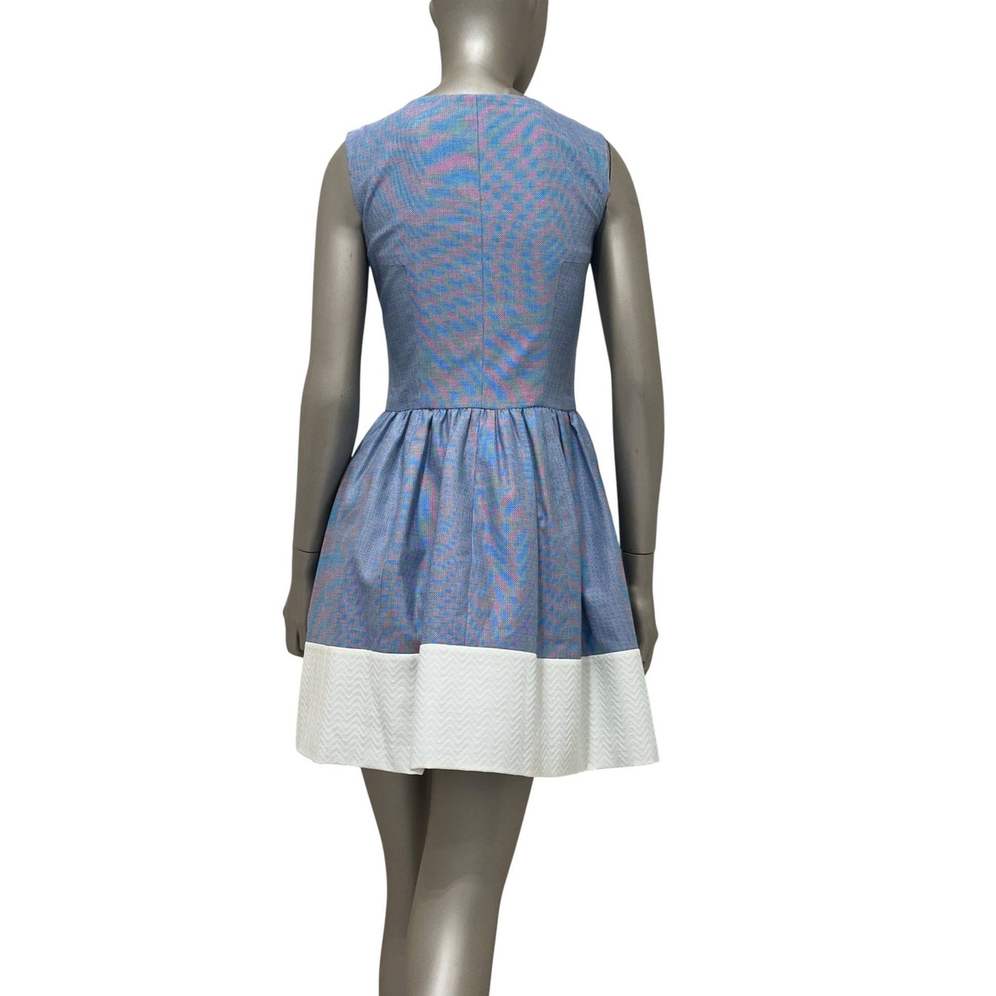Chanel Blue Dress with Cape – Spring 2013 Collection – Sz. 36 Pre-owned