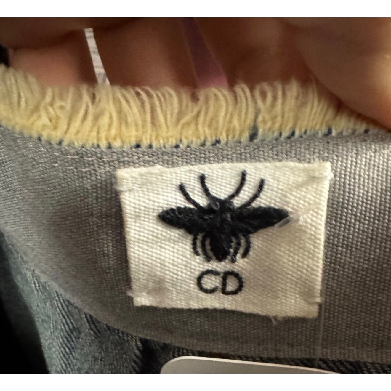 Christian Dior Denim Full Skirt - Size FR40 / L pre-owned