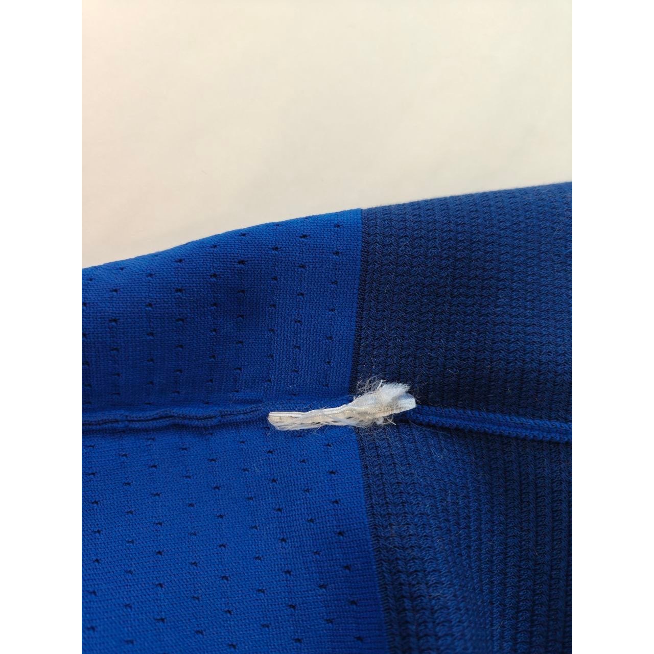 Chanel Blue Textured Straight-Cut Dress Sz.38 pre-owned