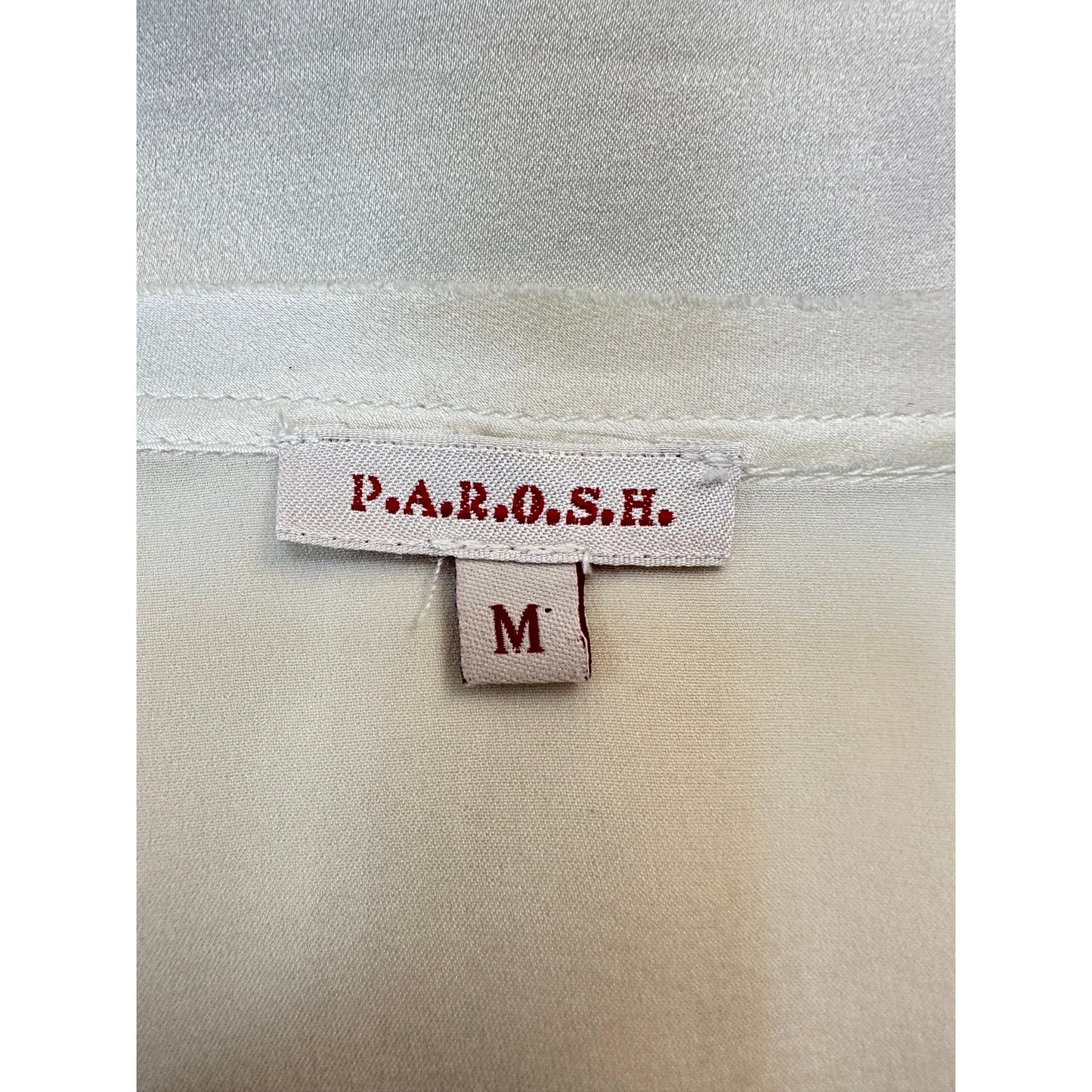 P.A.R.O.S.H. Lace Embroidered Top Sz.M Pre-owned