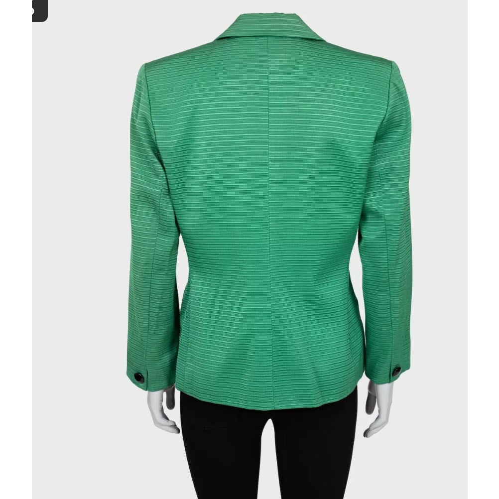 Saint Laurent Chic Green Tailored Jacket - Size XL  Pre-owned