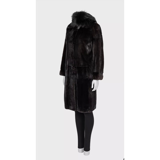 Amato Black Coat Straight Cut IT 40 S
