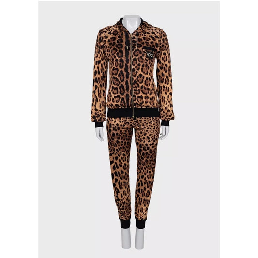 Dolce & Gabbana Leopard Print Three-Piece Suit - S / IT40 Pre-owned