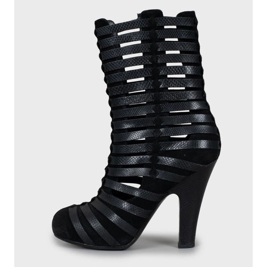 Bottega Veneta Black Suede Ankle Boots - Size 37 Pe-owned