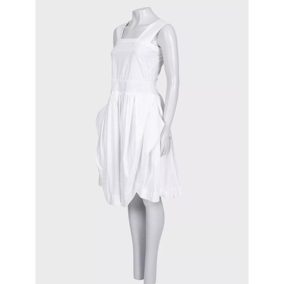 Vivienne Westwood White Vintage Button-Front Dress EU 40 L pre-owned