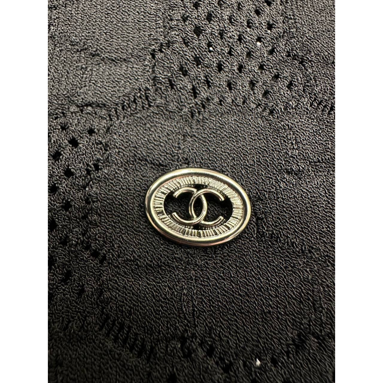 Chanel Camellia Patern Top Sz. S-M  Pre-owned