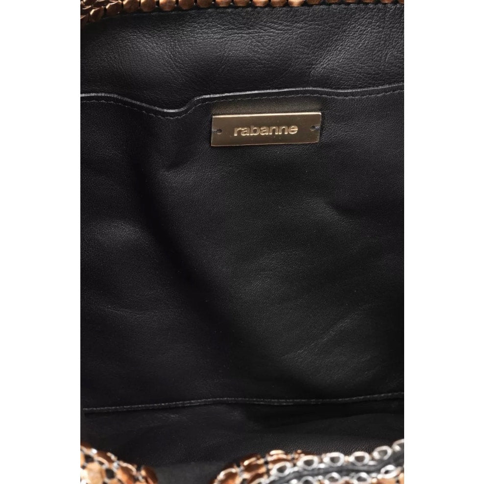 NWOT Paco Rabanne Gold Metal Shoulder Bag pre-owned