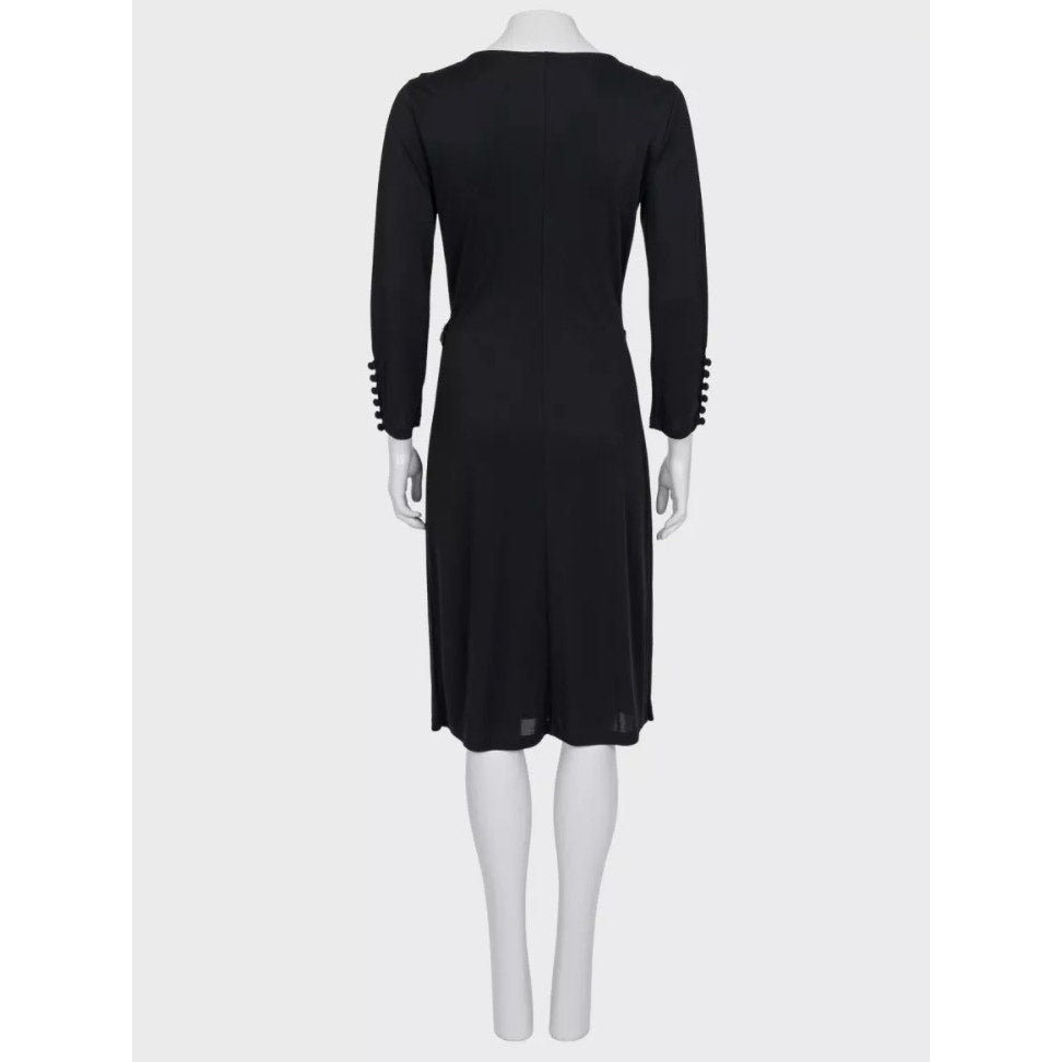 Valentino Black Bow Rhinestone Dress - IT 44 L Pre-owned