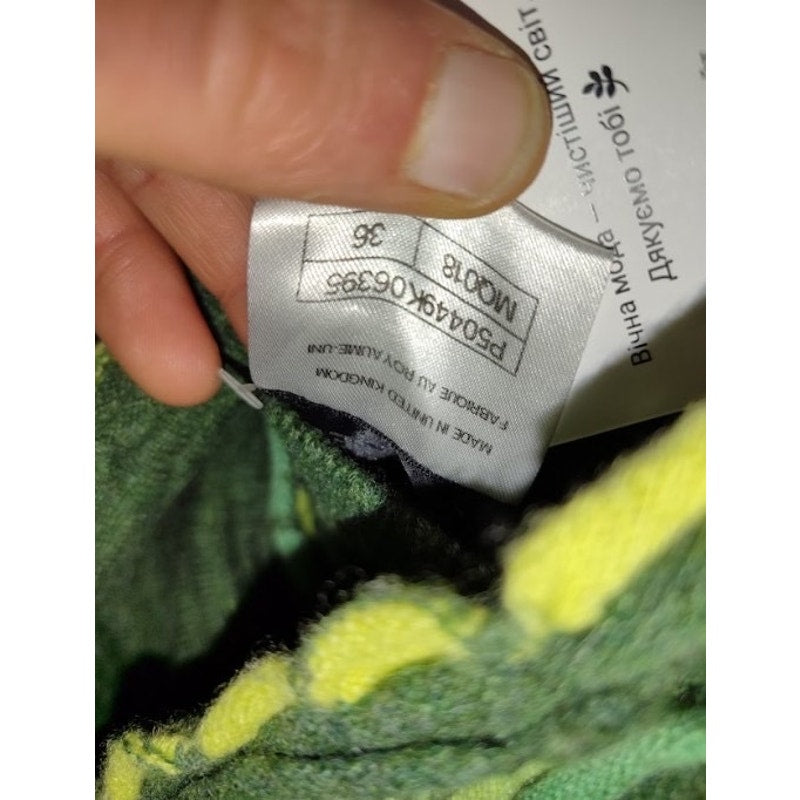 Chanel Green Cashmere Cowl Top Pant Suit Set  EU36/S Pre-owned
