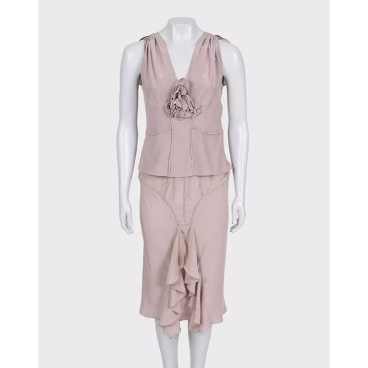 Yves Saint Laurent by Tom Ford Vintage Pink Suit Set S Pre-owned