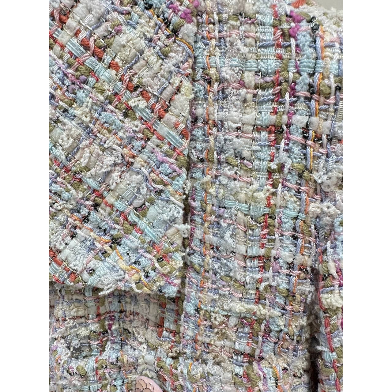 CHANEL Short Jacket Fantasy Tweed Paris Versailles sz.36 Pre-owned