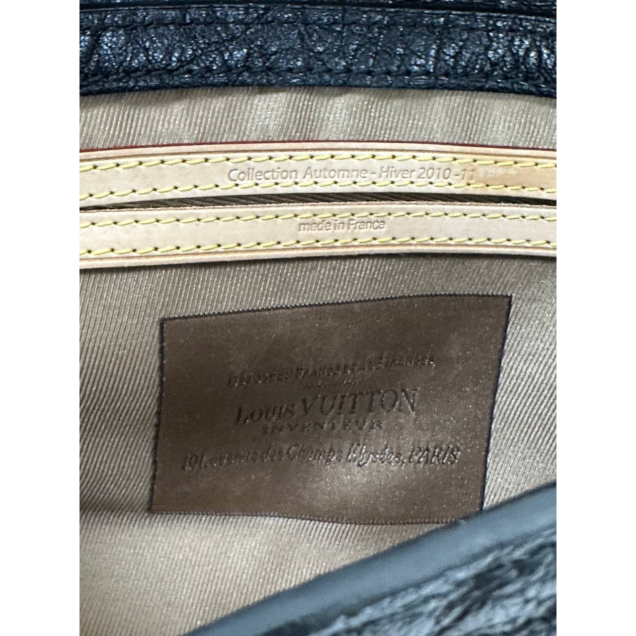 Louis Vuitton Limited Edition Fleur de Jais Clutch pre-owned