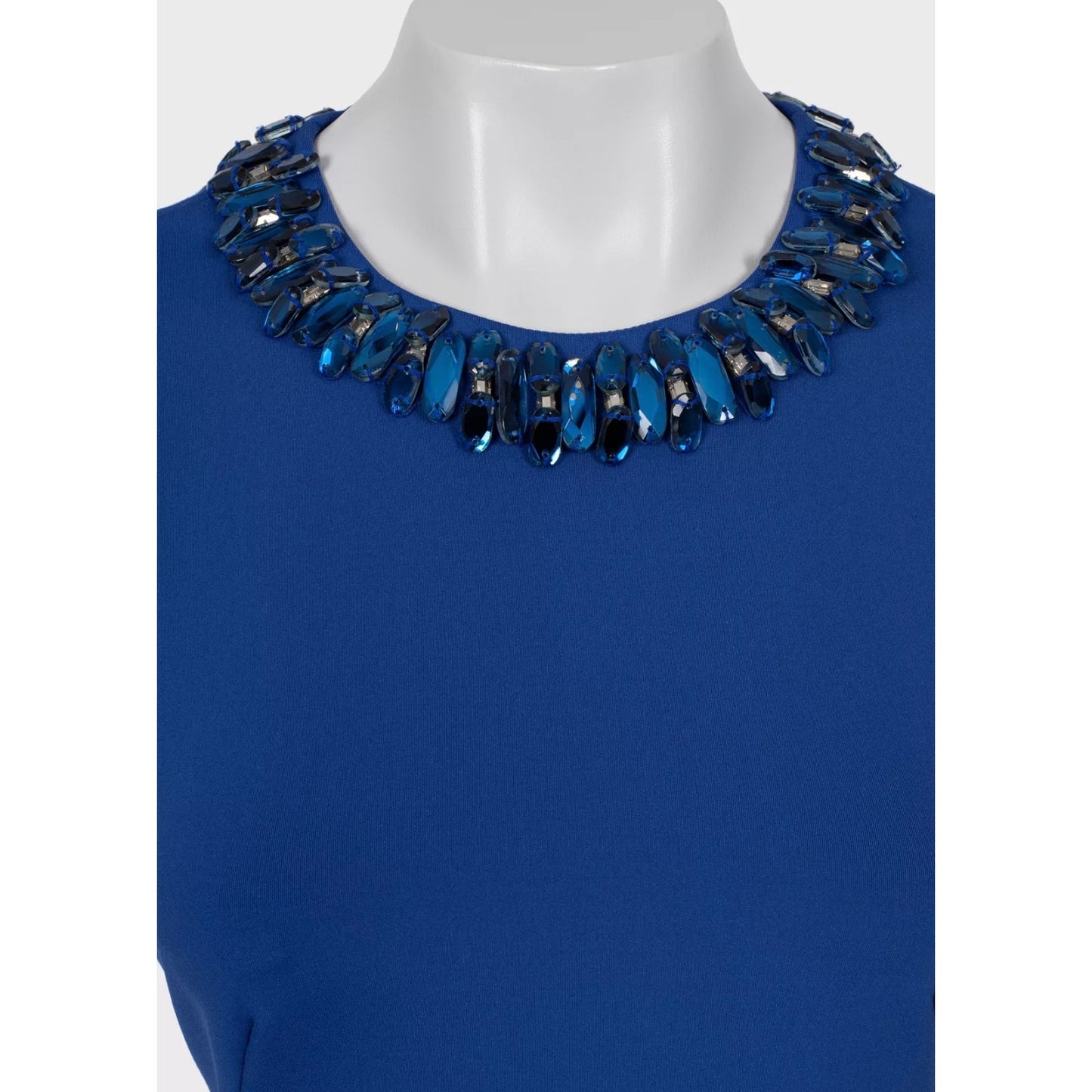 Alexander McQueen Blue Fitted Dress - IT40 Pre-owned