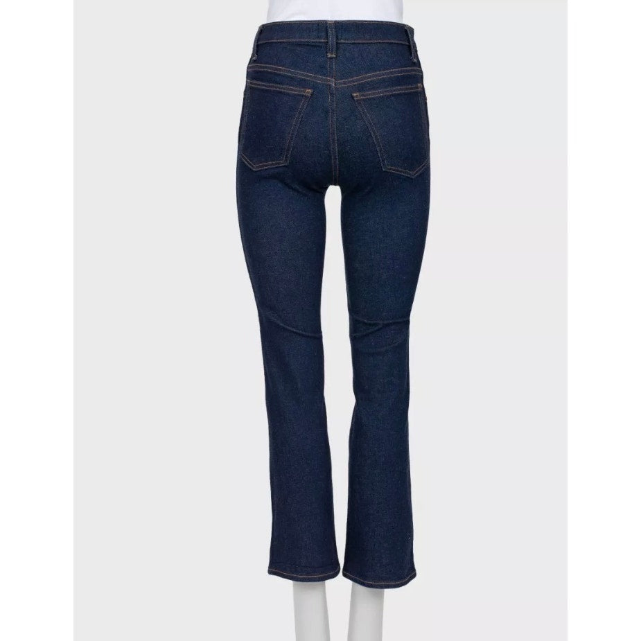 Khaite Dark Blue High-Waisted Jeans - Size S Pre-owned