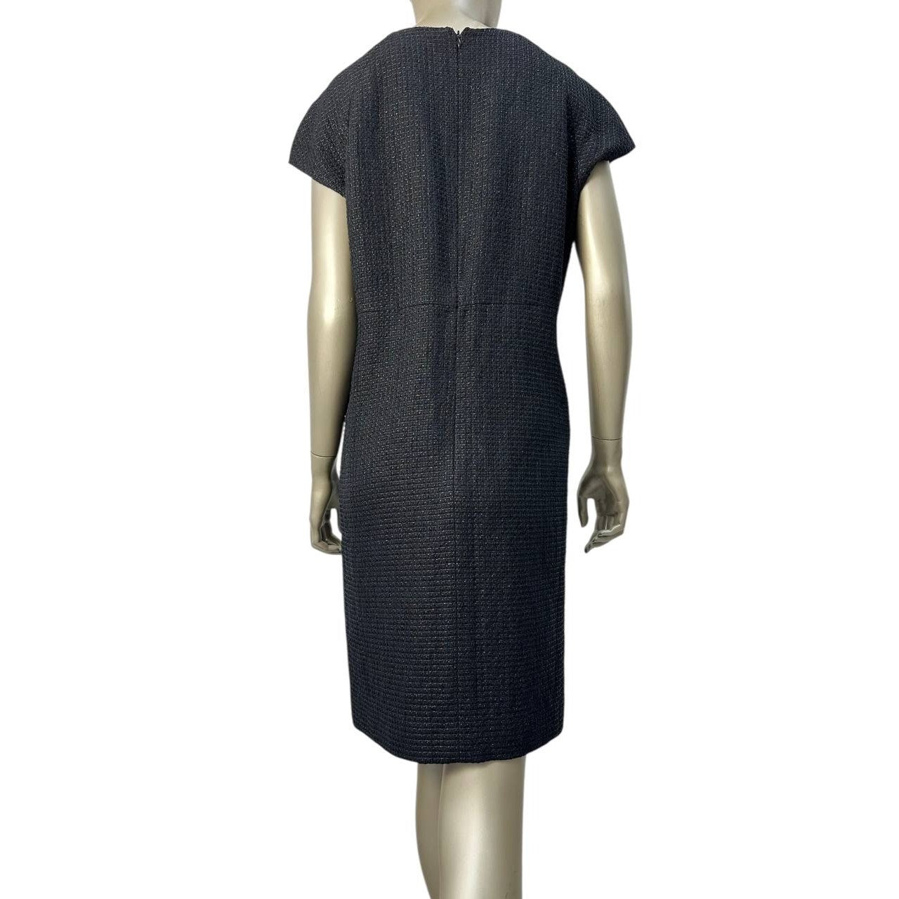 Chanel Tweed Fitted Dress - Size 50 Pre-owned