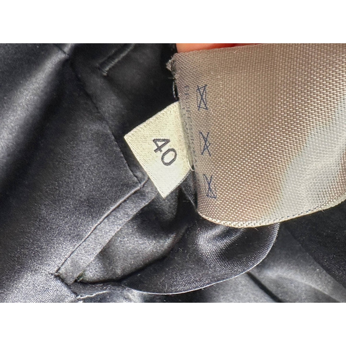 Larusmiani Black Wool  Coat Size 40 Pre-owned