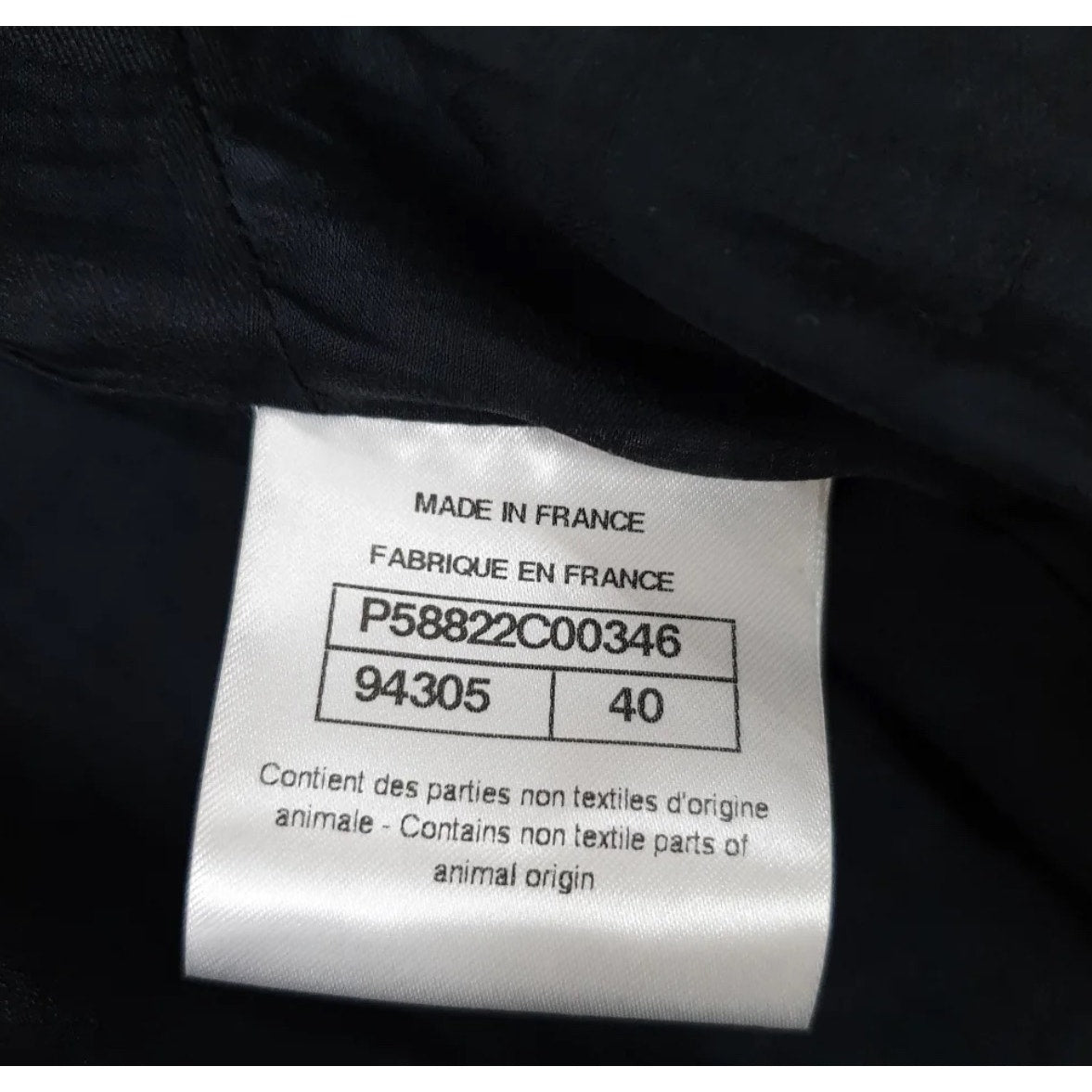 Chanel 2018 Lambskin Biker Jacket  Sz.40 Pre-owned