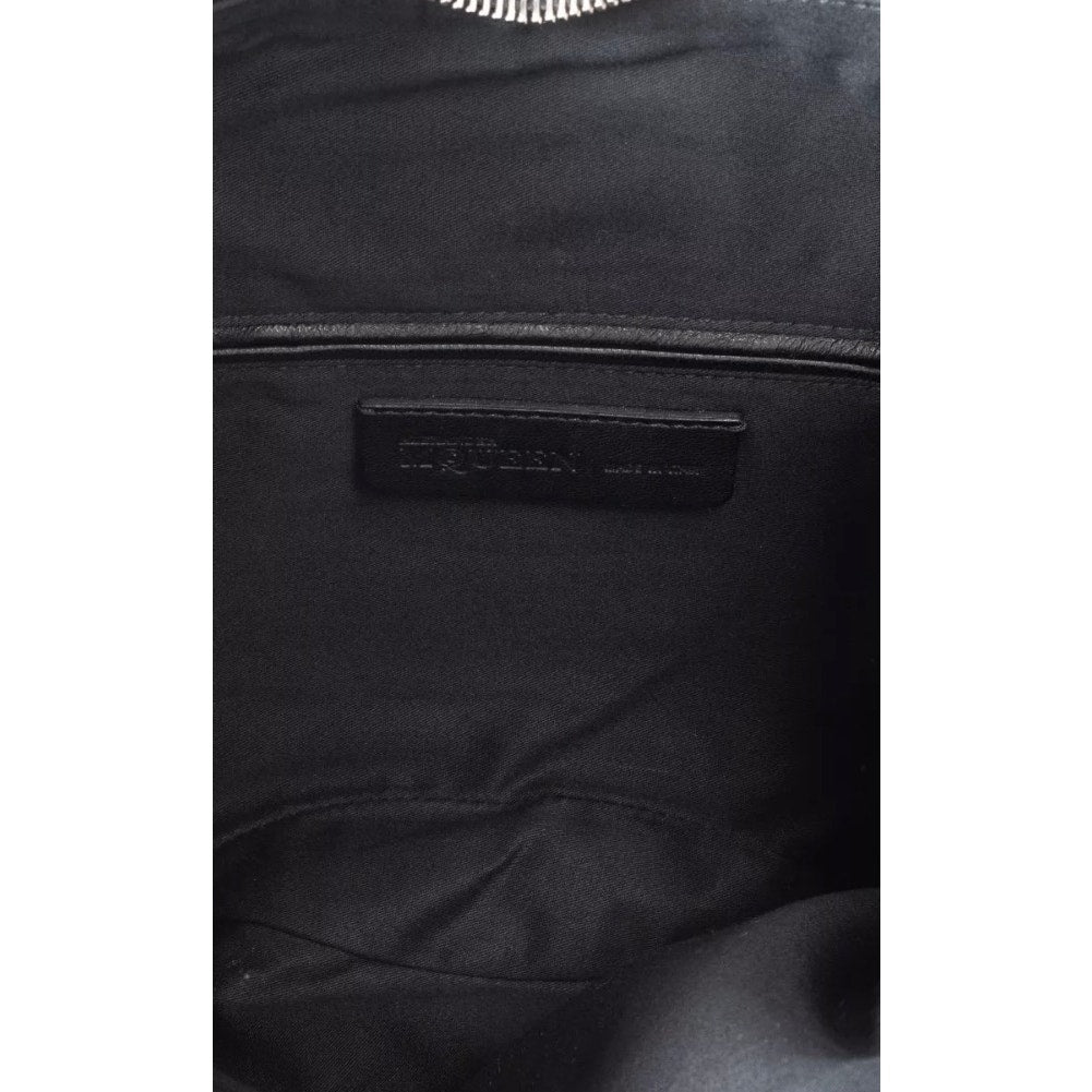 Alexander McQueen De Manta Blue Textile Clutch Pre-owned