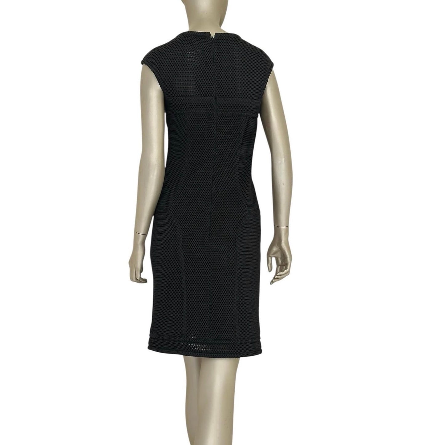 Elegant Chanel Black Tweed Skirt Suit - Sz 38/40 Pre-owned