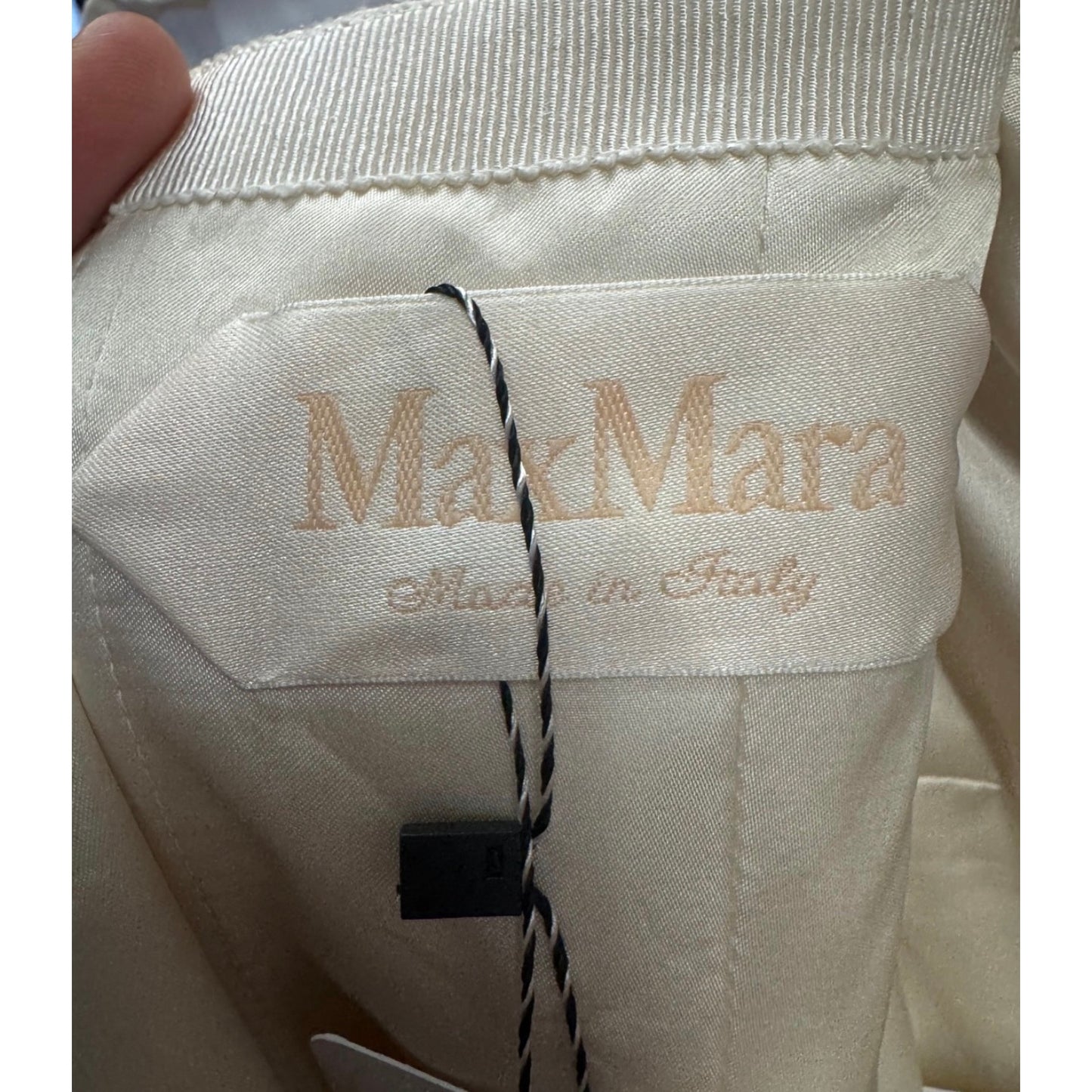 NWOT Max Mara Beige Wedding Dress - FR40/L pre-owned