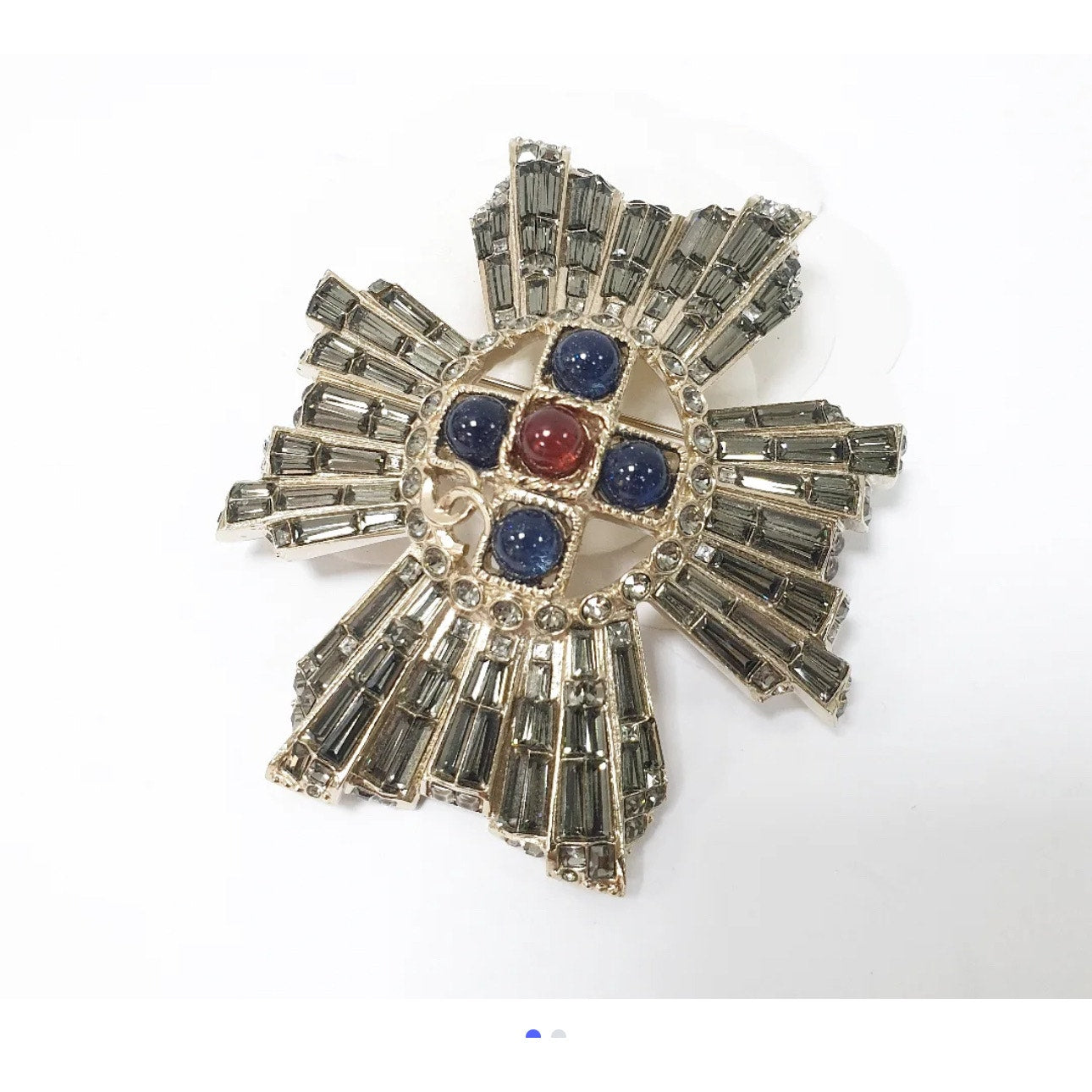 Chanel G20C Brooch Army Pin Cross Pre-owned