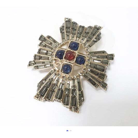 Chanel G20C Brooch Army Pin Cross Pre-owned