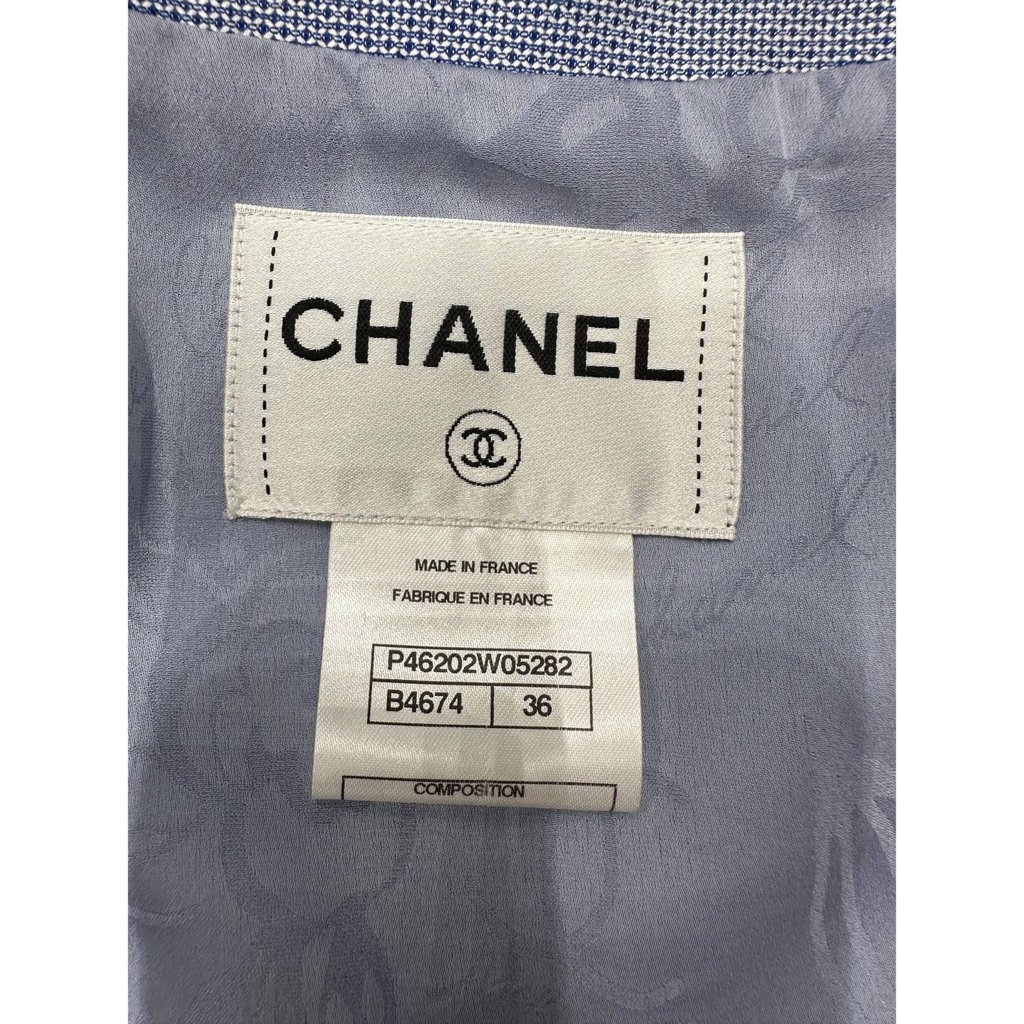 Chanel Blue Dress with Cape – Spring 2013 Collection – Sz. 36 Pre-owned
