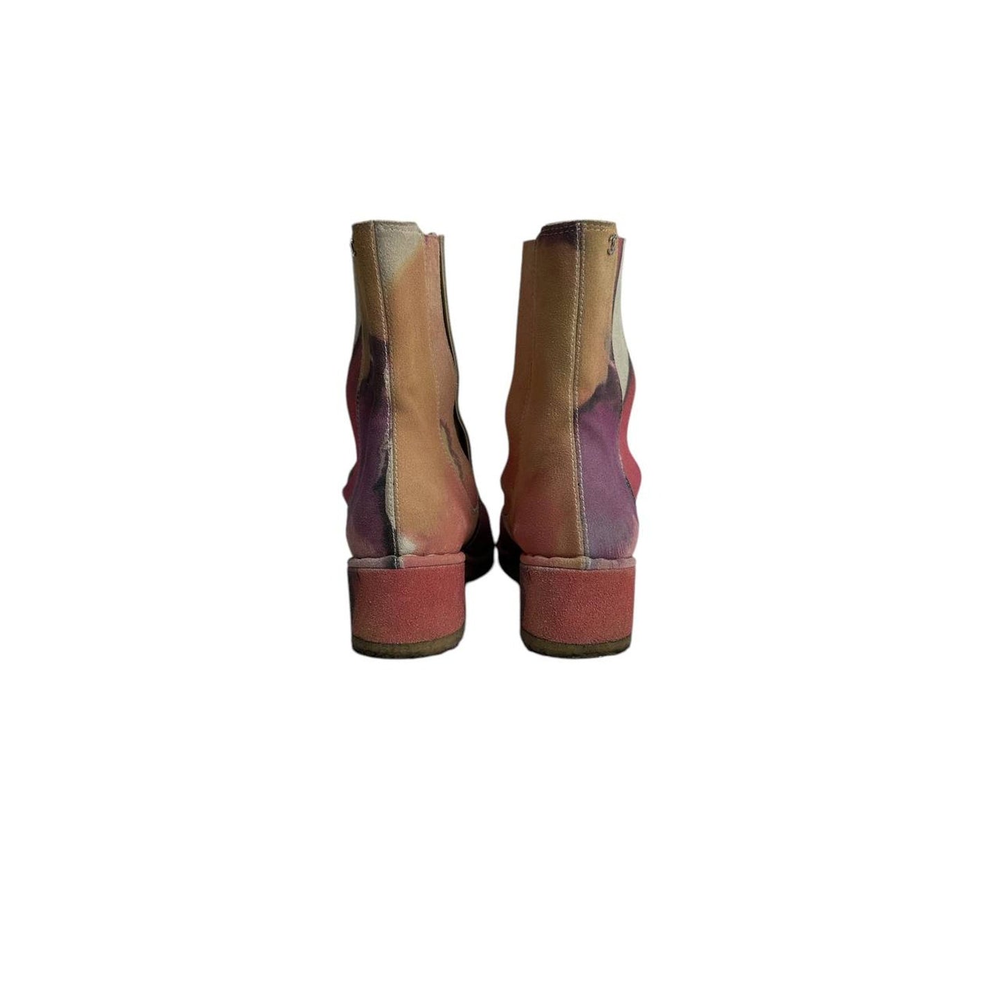 Chanel Tie-Dye Effect Boots Sz.38 Pre-owned