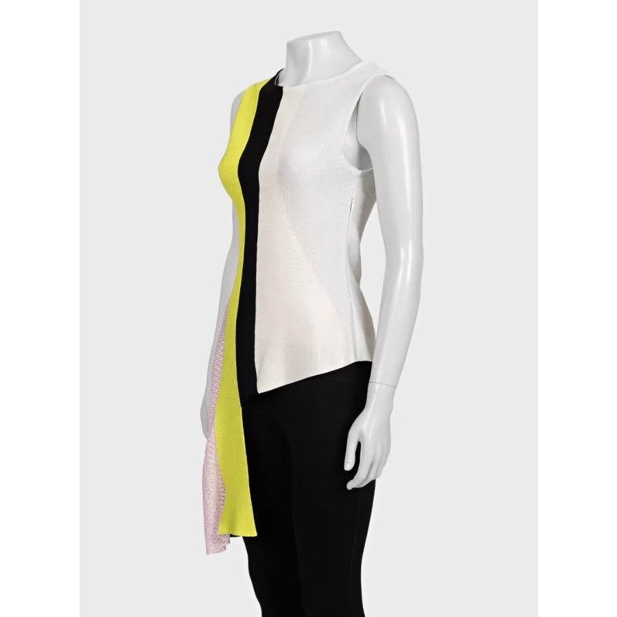 Christian Dior Viscose Asymmetric Hem T-Shirt Top IT 42 M Pre-owned
