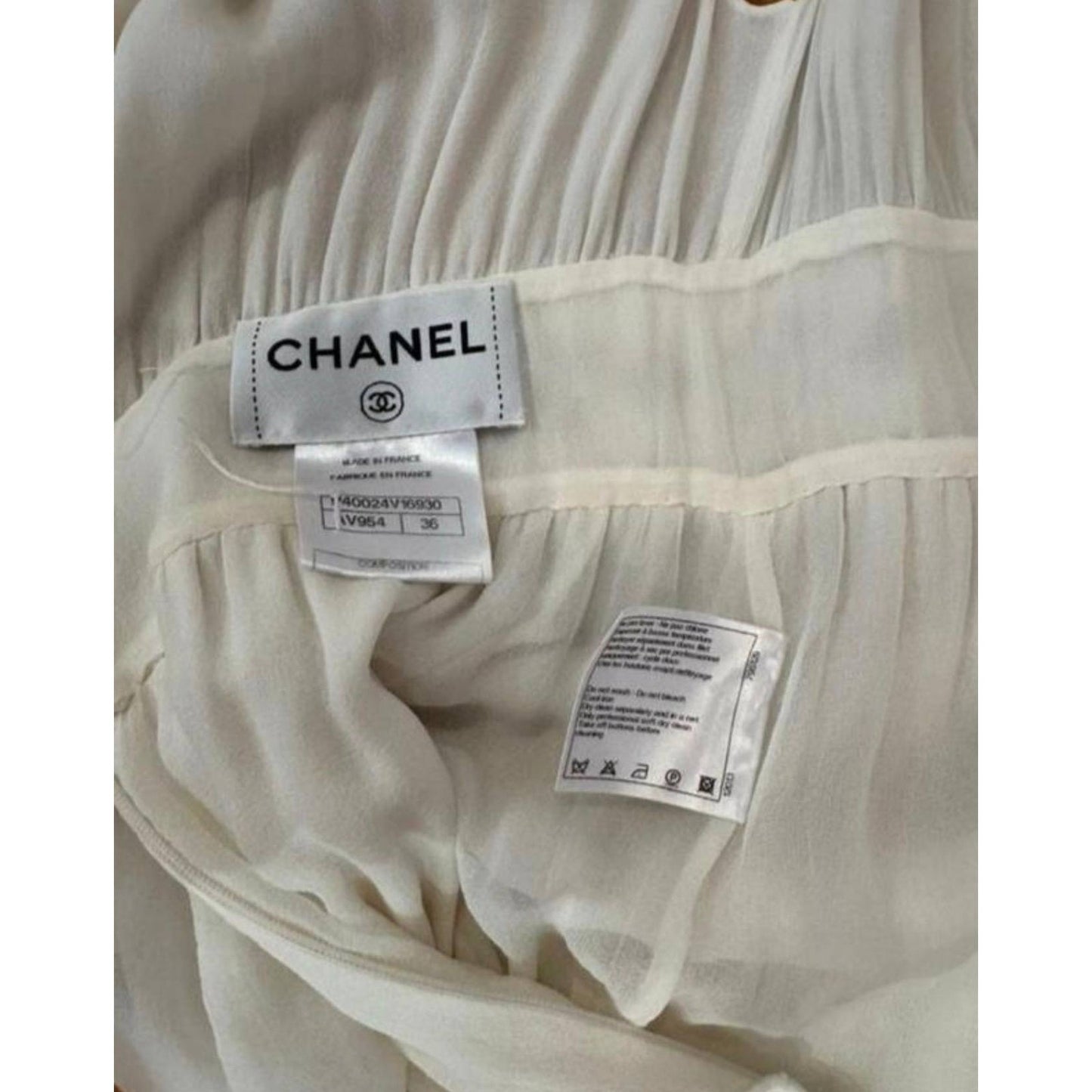 Chanel Resort 2011 Boho Chic Silk Maxi Dress Size 36
