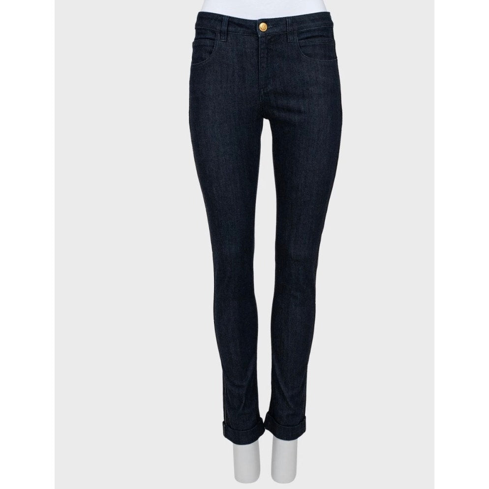 Chanel Skinny  Rhinestones Jeans Sz.S (FR36) Pre-owned