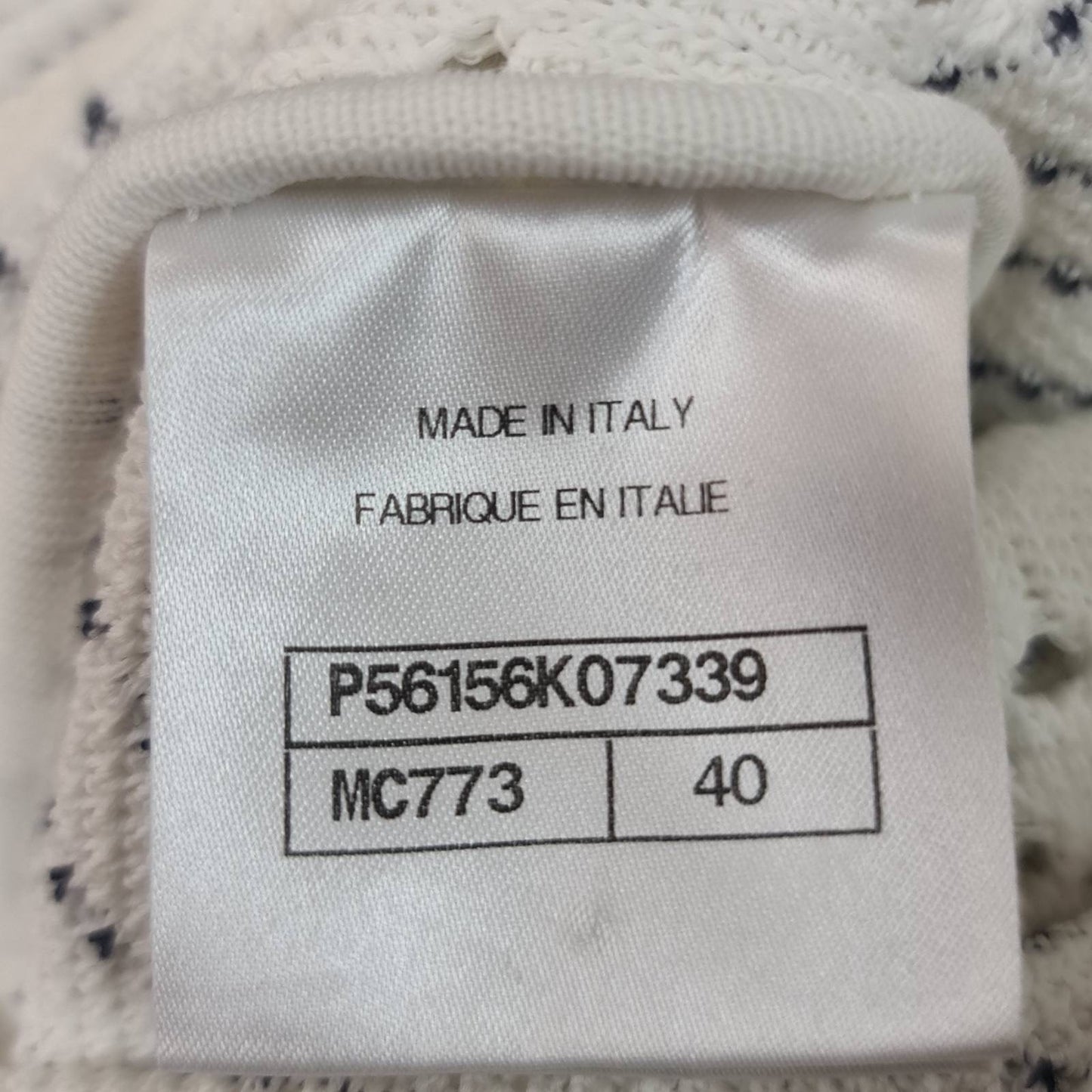 Chanel 2017 Shift Mini Dress Sz.40 Pre-owned