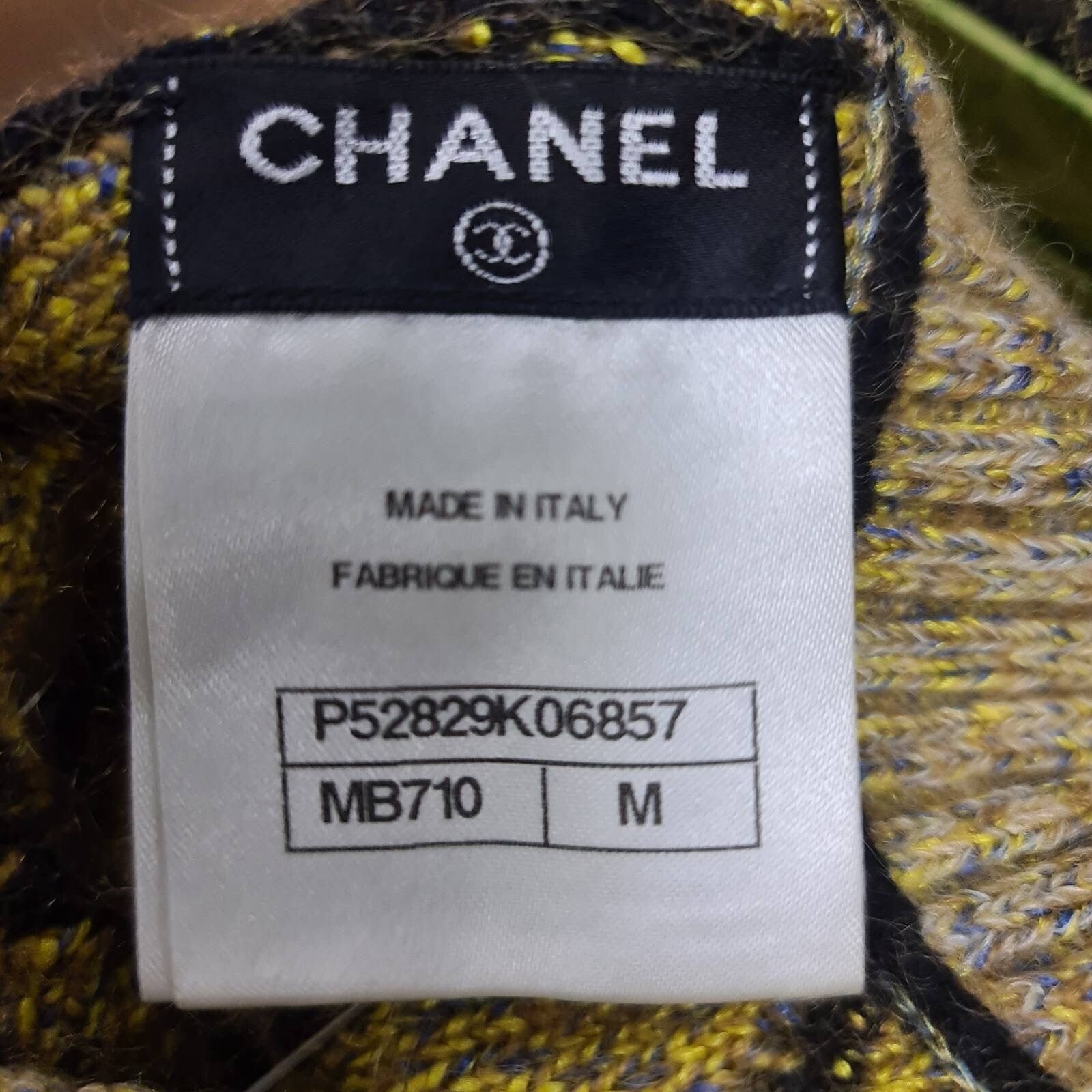 Chanel Mohair Silk Hat