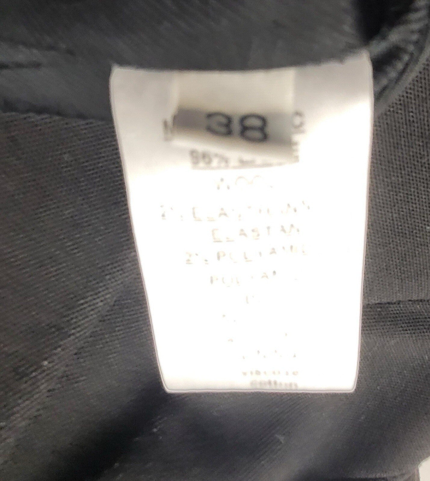 BALMAIN Black Wool one-button wool blazer Sz.38