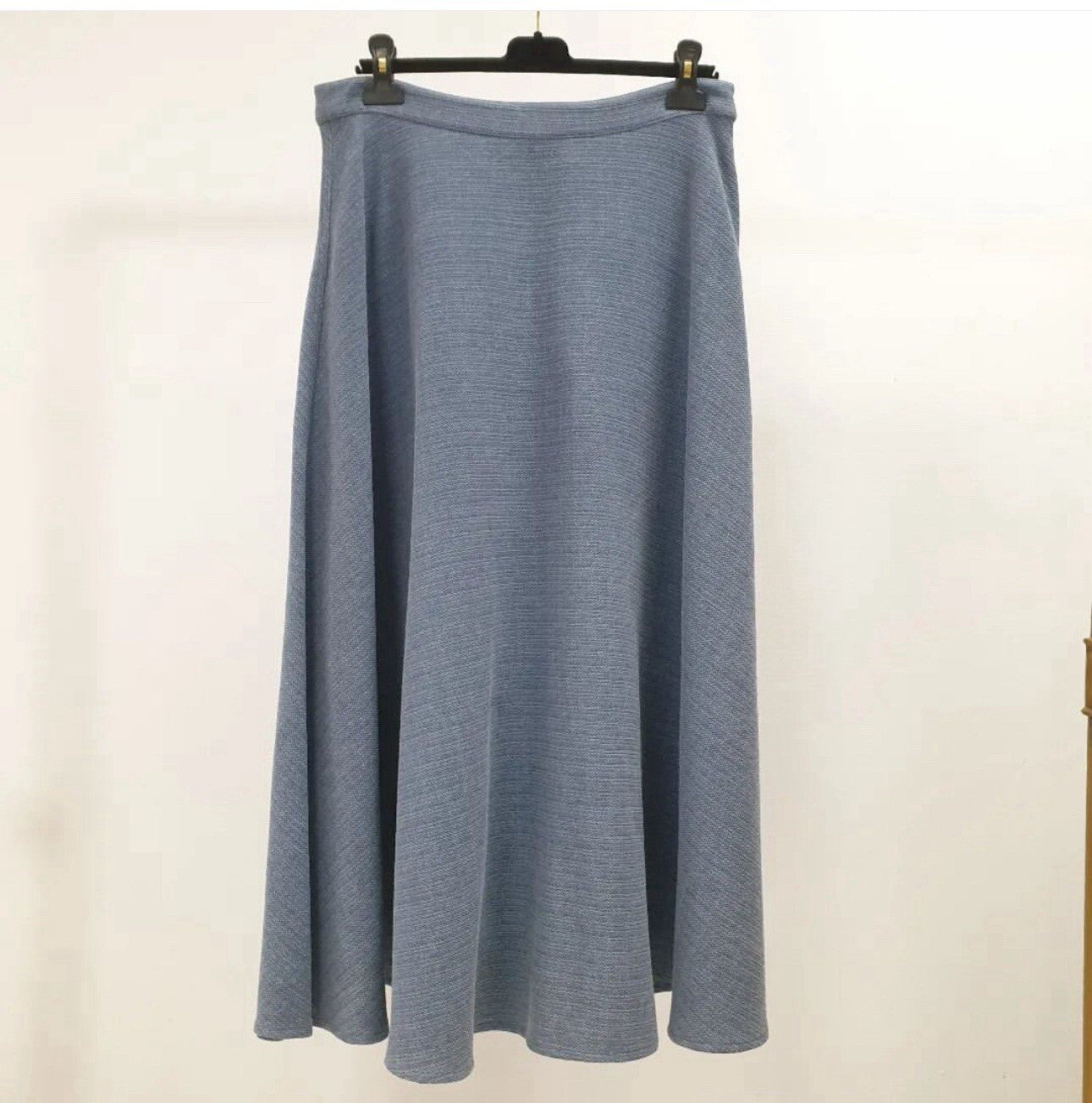 Chanel Two Pockets Flare Midi Skirt Size 44
