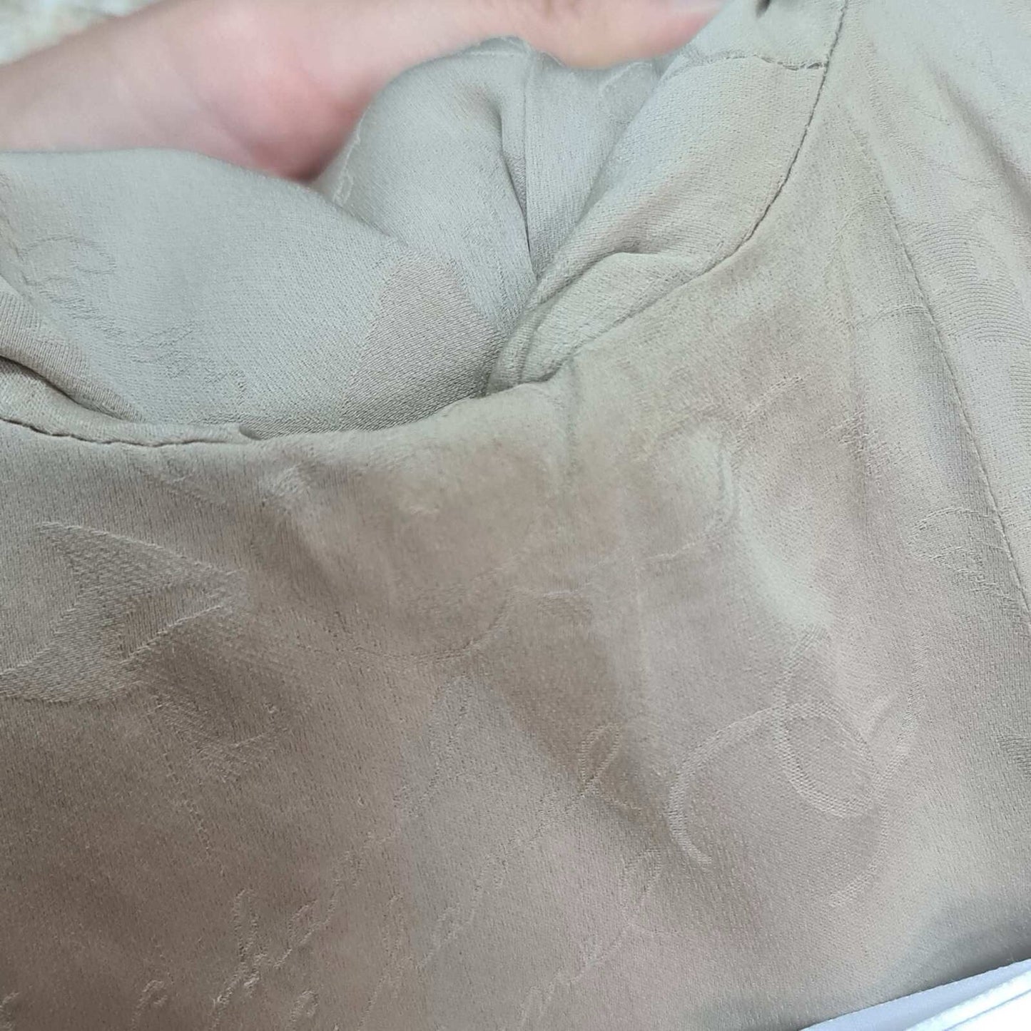 Chanel 2015  Beige Tweed Jacket Sz.36