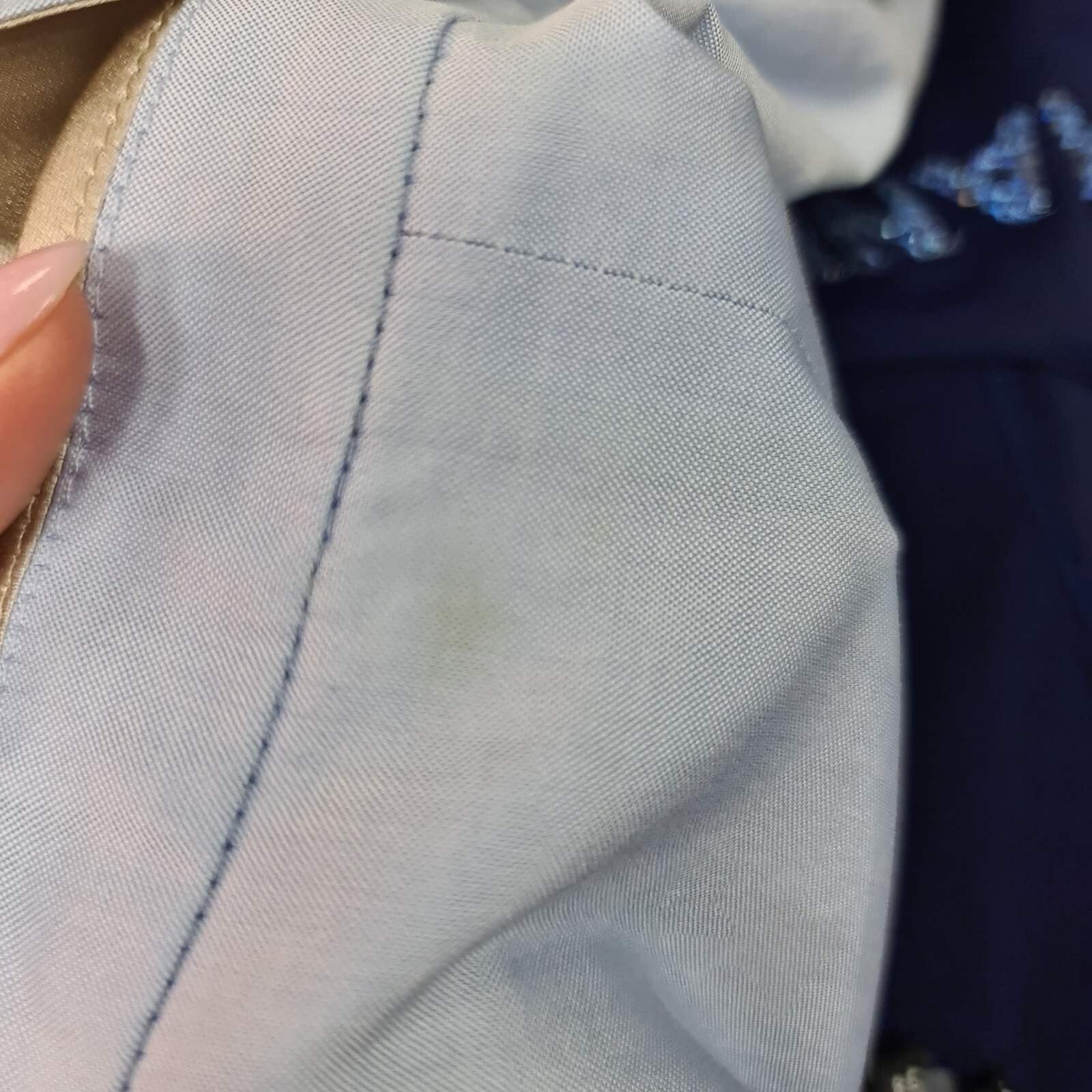 Gucci Light Blue Cotton Jacket Sz.40