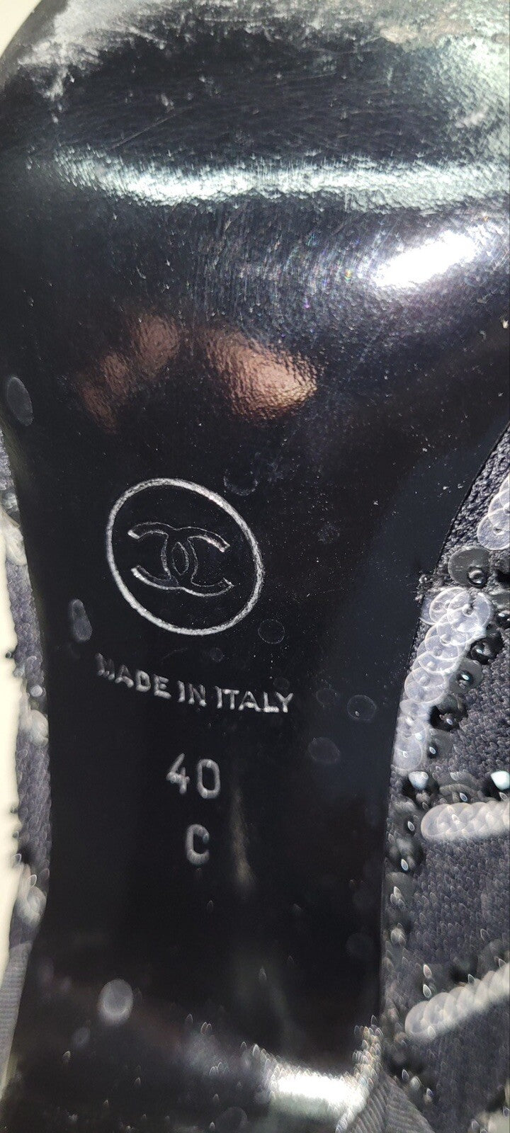 Chanel Multicolor Textile Open Boots Booties Sz.40