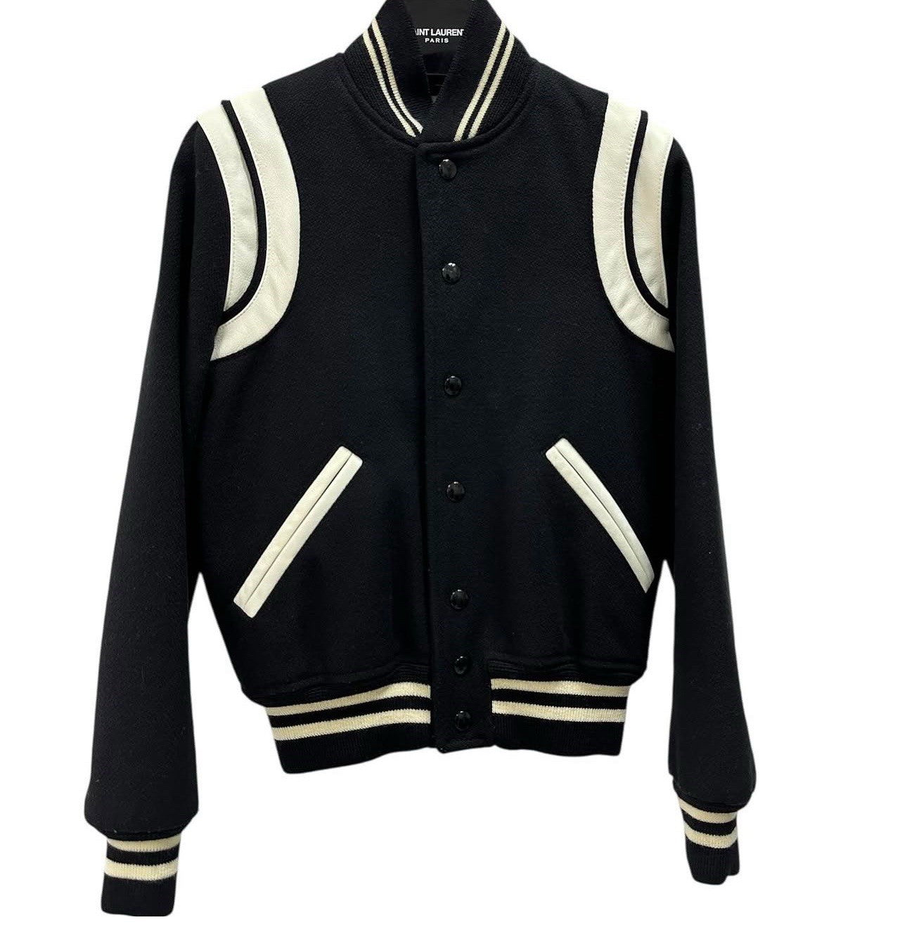 Saint Laurent SLP Teddy Baseball Jacket Sz.36
