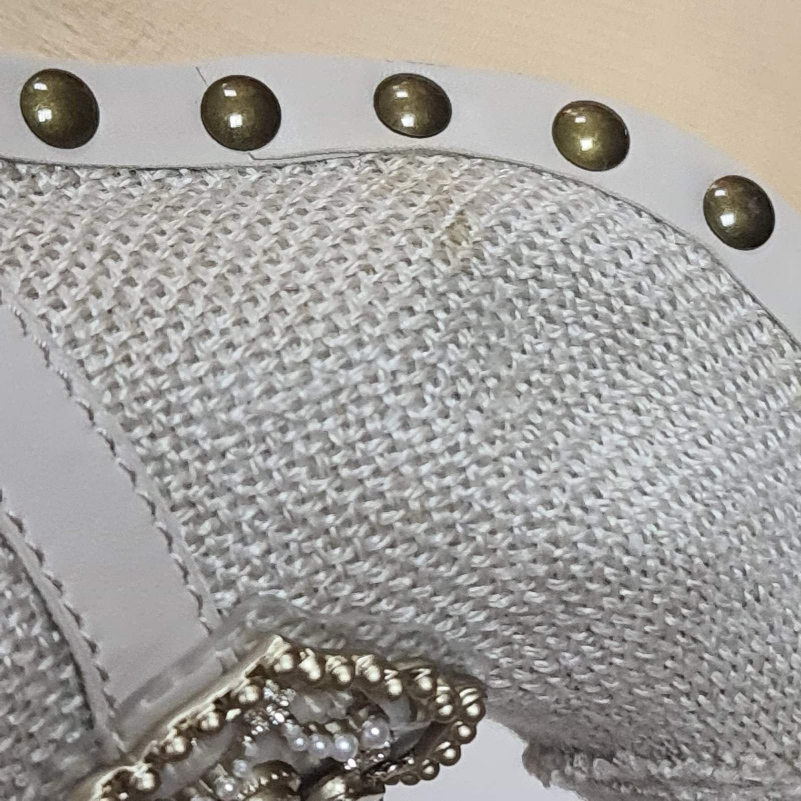 Chanel Shoe Platform Clog Limited Edition Jewel Hardware Sz 39.5